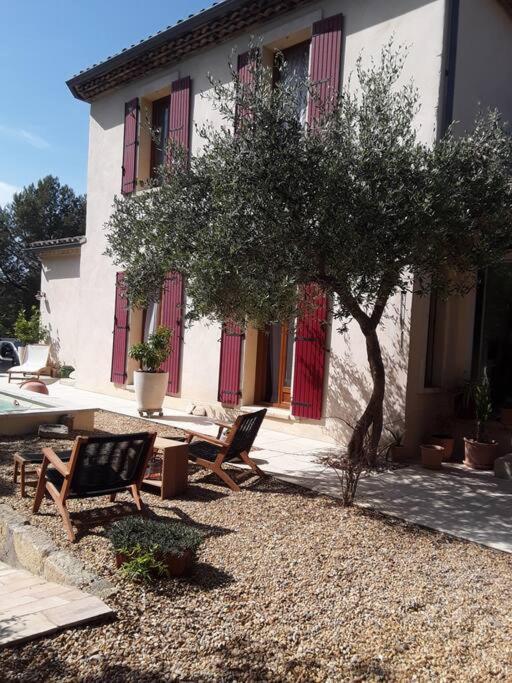 La Suite De Garlone Aujargues Bagian luar foto